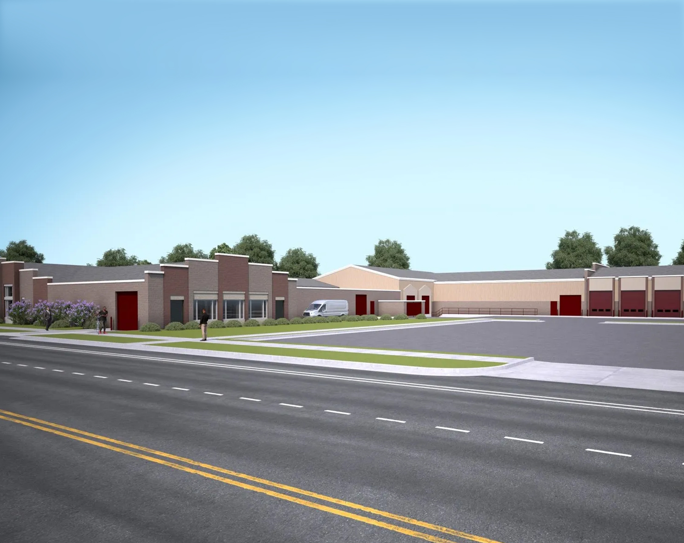 The Hunger Solution Center new building rendering